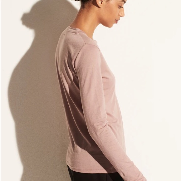 🥳B-DAY SALE❤️NWT VINCE Pink Crew Tee XXL - Picture 3 of 11